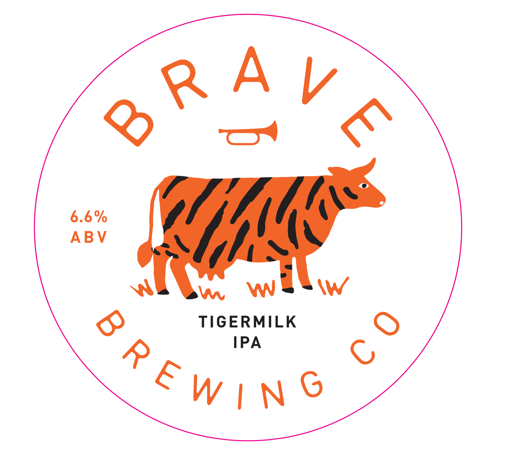 Brave Brewing Hawke's Bay Tigermilk IPA