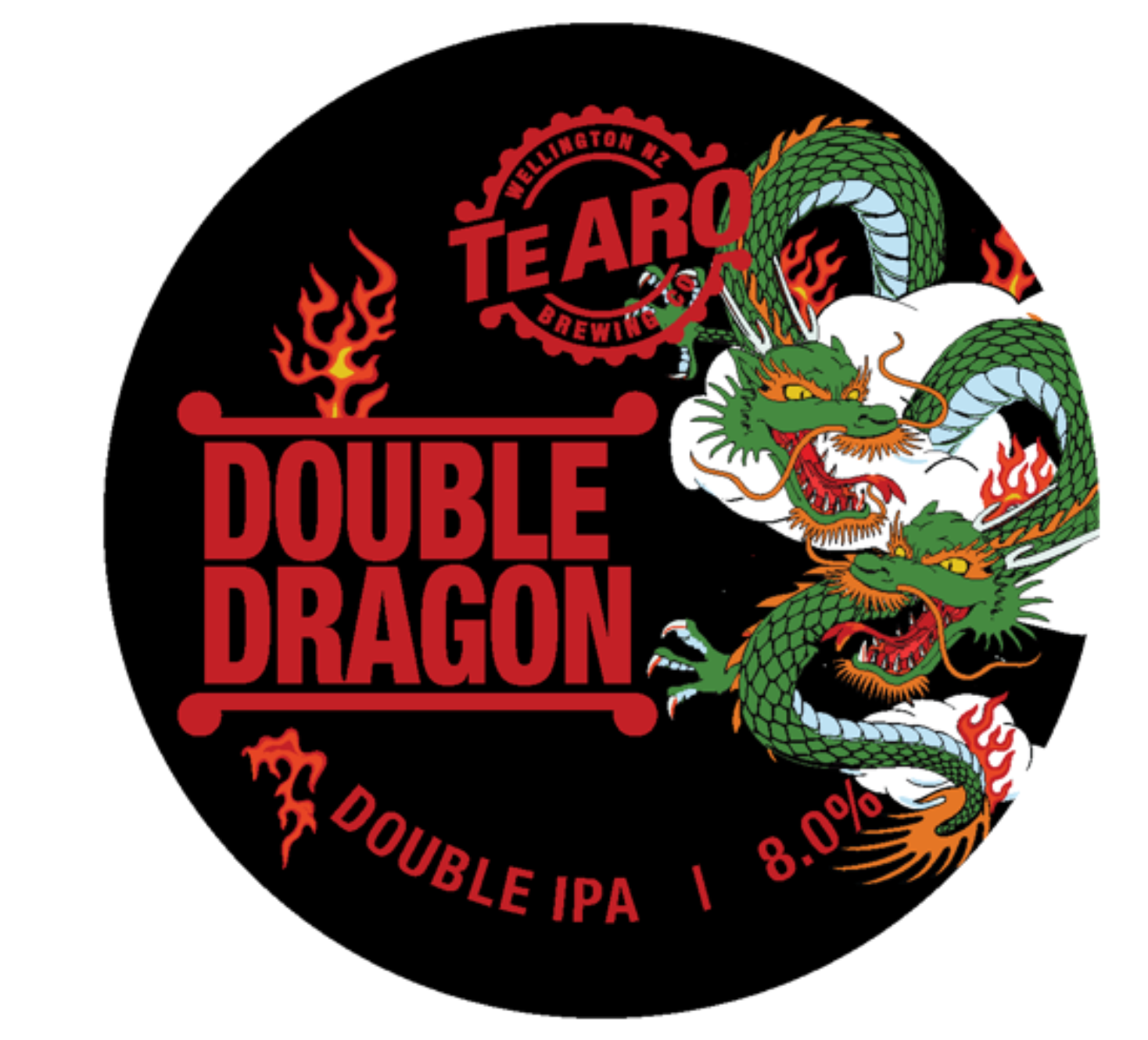Double IPA Double Dragon Wellington Te Aro