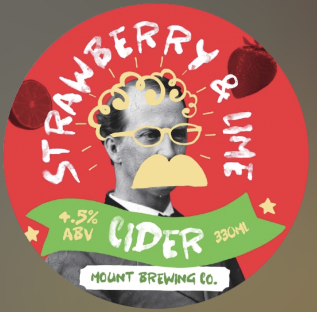 Strawberry Lime Cider Mount Brewing Mt Maunganui