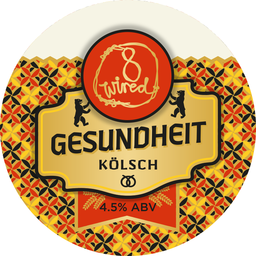 8 Wired Koelsch German style beer Warkworth Auckland
