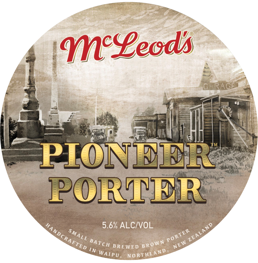 McLeod Brewery Porter Waipu