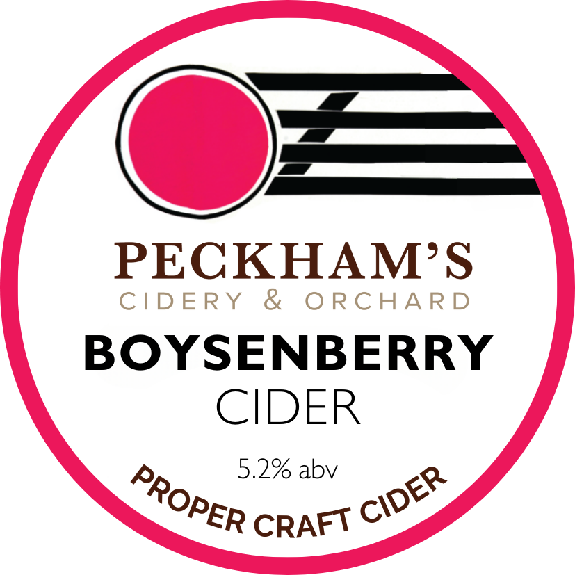 Peckham's Boysenberry Cider Nelson Upper Moutere