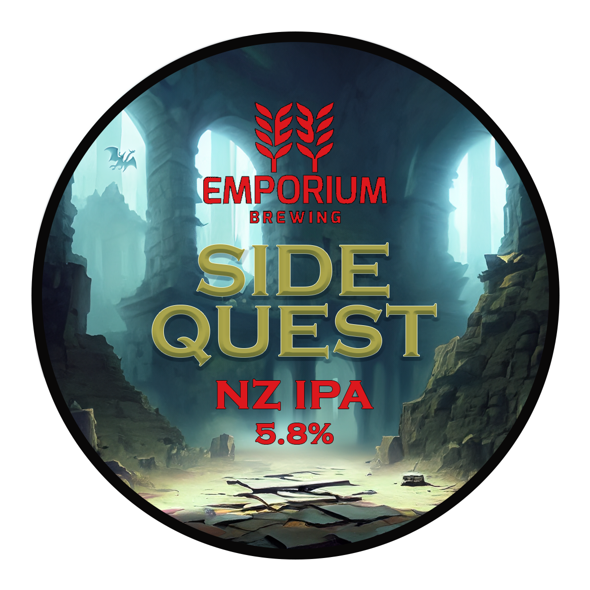 Emporium Brewing Side Quest New Zealand IPA Kaikoura