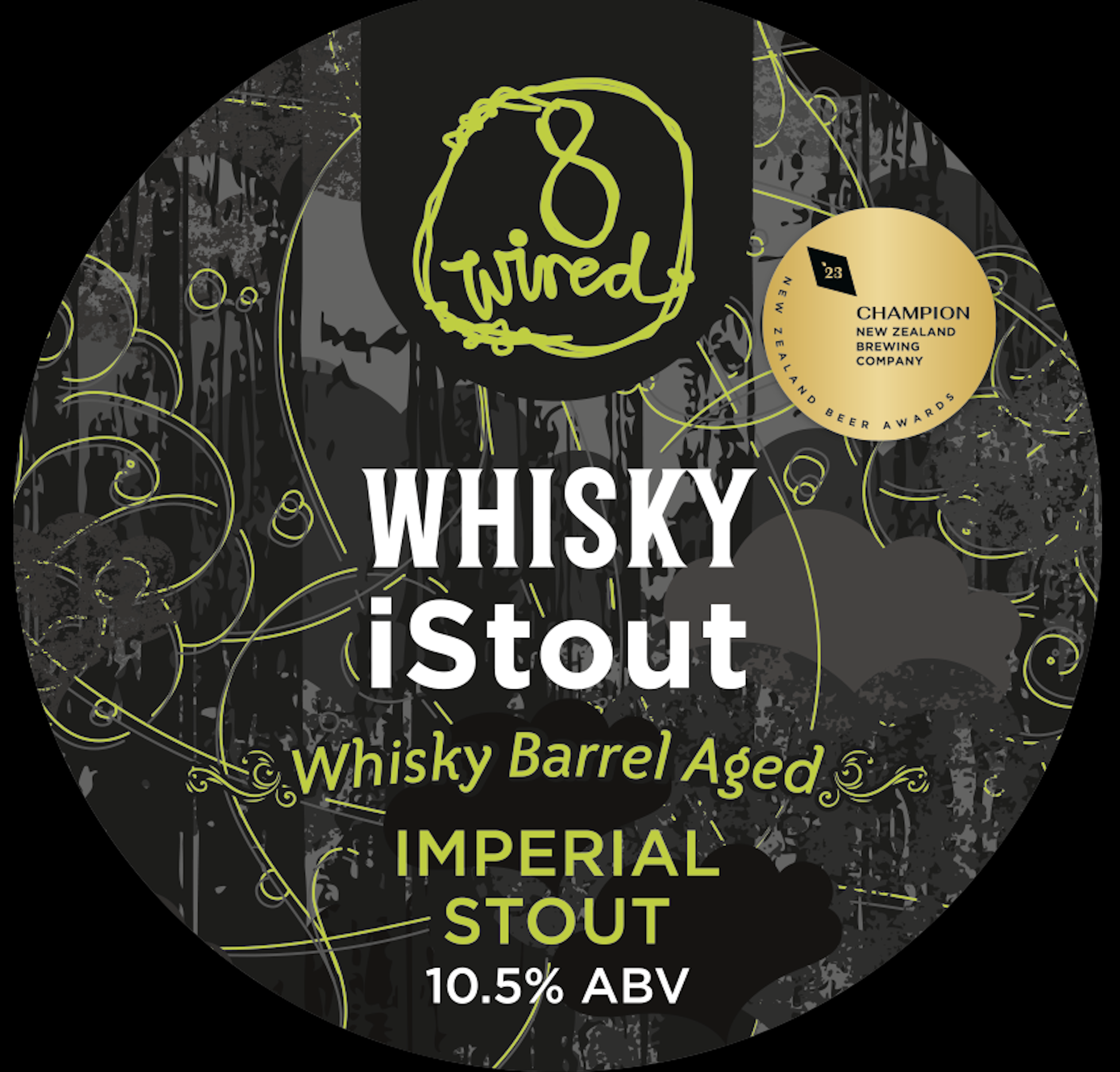8Wired Auckland Whiskey Stout