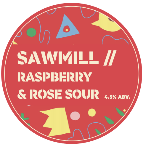 Sawmill Brewery Raspberry and Rose Sour Matakana
