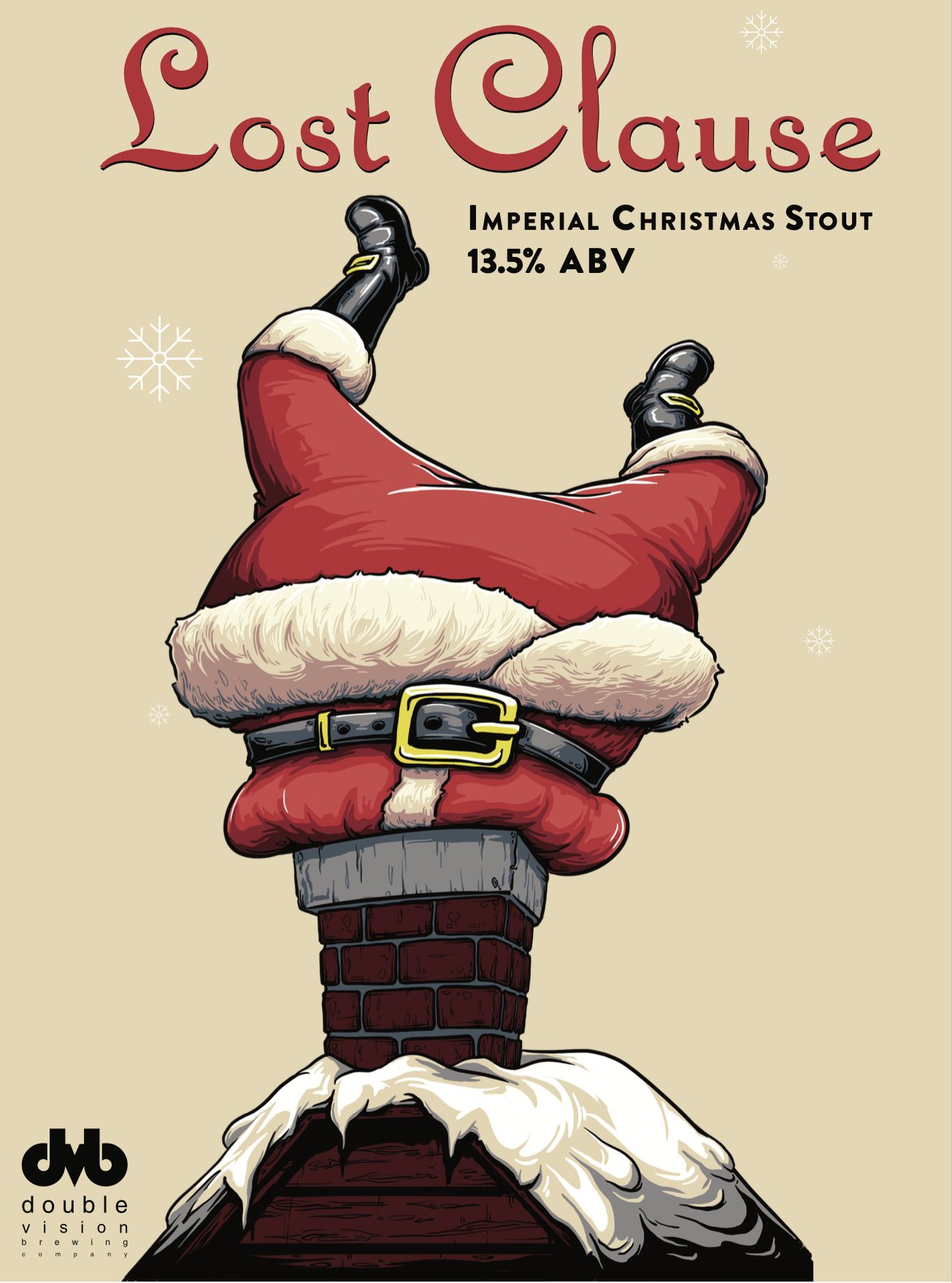 Imperial Christmas Stout Double Vision Brewery Paraparaumu
