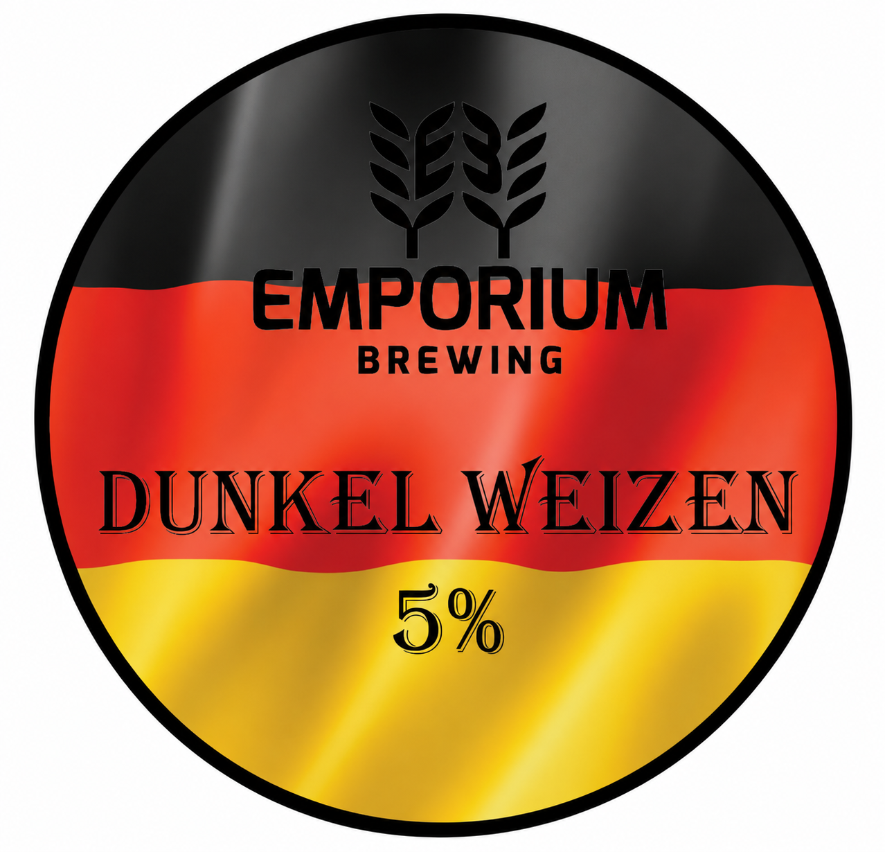 Emporium Brewing Kaikoura Dark Wheat Beer Amber Wheat Beer